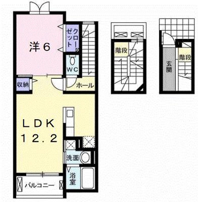 モデッサ　クスミール 303【管理NO：1-018209901-03030】 ★家具家電は申し込み後に搬入します★の物件画像
