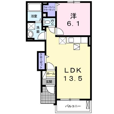 グロワール　Ｂ 102【管理NO：1-016207002-01020】の物件画像