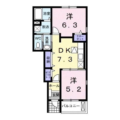 プランドール　３ 105【管理NO：1-015482303-01040】 ★家具家電は申し込み後に搬入します★の物件画像