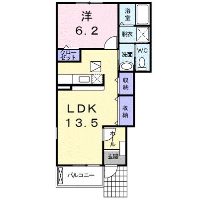 プレシャスコートＫ西浜 101【管理NO：1-014202401-01010】 ★家具家電は申し込み後に搬入します★の物件画像