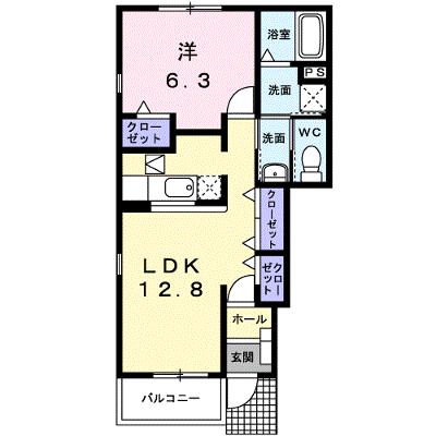 グリーンヒルミヤケⅡ 101【管理NO：1-014187602-01010】 ★家具家電は申し込み後に搬入します★の物件画像