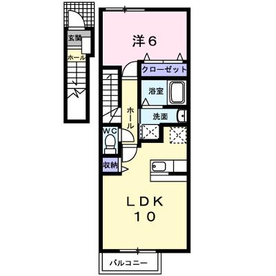 キャトル・セゾンⅡ 207【管理NO：1-013921402-02060】 ★家具家電は申し込み後に搬入します★の物件画像