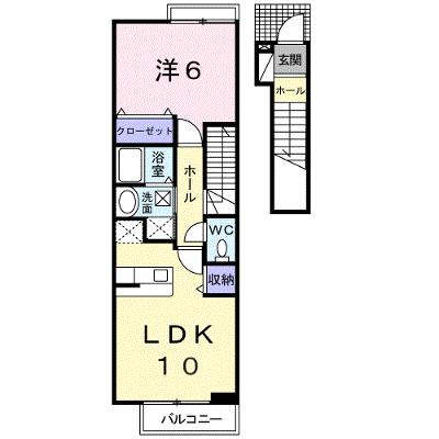 イリーデ西浜 203【管理NO：1-013714401-02030】 ★家具家電は申し込み後に搬入しますの物件画像