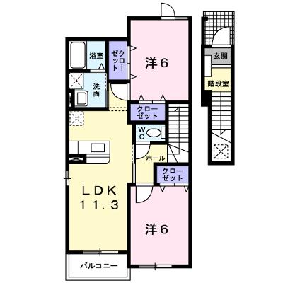 ヴァン・ルミエール　Ⅰ 202【管理NO：1-013554601-02020】 ★家具家電は申し込み後に搬入します★の物件画像