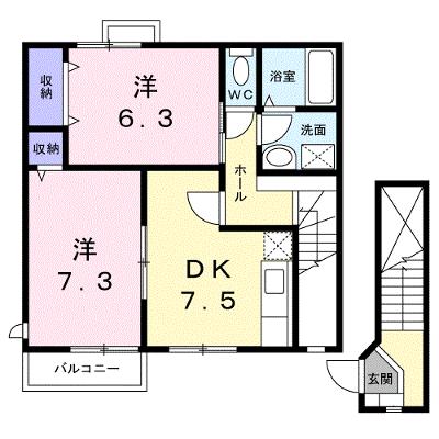 フリーデ・ヴァルト 201【管理NO：1-013330701-02010】 ★家具家電は申し込み後に搬入します★の物件画像