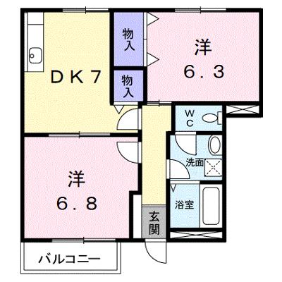 フリーデ・ヴァルト 102【管理NO：1-013330701-01020】 ★家具家電は申し込み後に搬入します★の物件画像