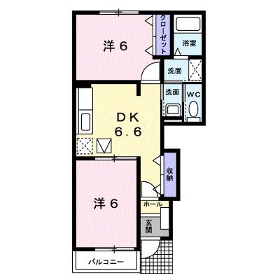ラ・メゾン・アンソレイエⅢ 101【管理NO：1-012703703-01010】 ★家具家電は申し込み後に搬入します★の物件画像