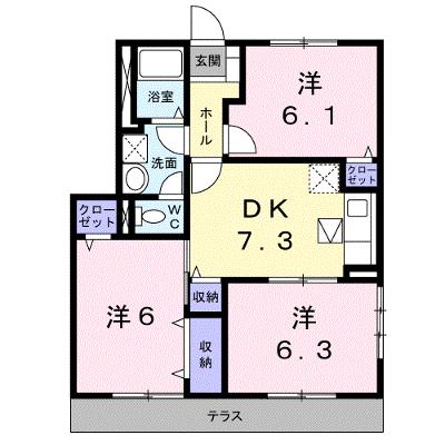 ヒロハウスＣ 101【管理NO：1-012013901-01010】 ★家具家電は申し込み後に搬入しますの物件画像