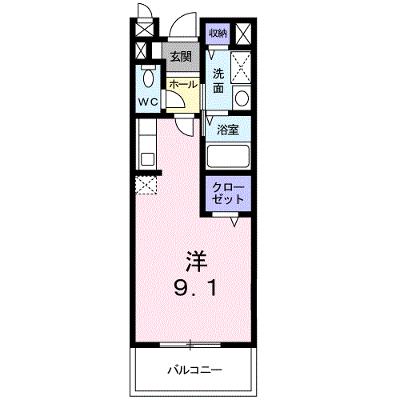 アルバ　Ⅰ 203【管理NO：1-011754401-02030】 ★家具家電は申し込み後に搬入します★の物件画像