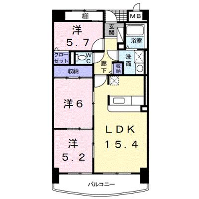 ポルトーネ 503【管理NO：1-011722801-05030】 ★家具家電は申し込み後に搬入します★の物件画像