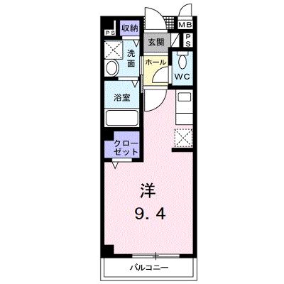 シャン・ド・フルール 202【管理NO：1-011401401-02020】 ★家具家電は申し込み後に搬入します★の物件画像