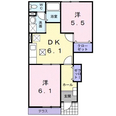 チェリークイーン 102【管理NO：1-011081101-01020】 ★家具家電は申し込み後に搬入します★の物件画像