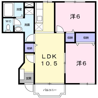 ブライズベールⅠ 102【管理NO：1-011040501-01020】 ★家具家電は申し込み後に搬入します★の物件画像