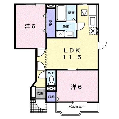 クレストール黒江Ⅱ 103【管理NO：1-007719902-01030】 ★家具家電は申し込み後に搬入します★の物件画像