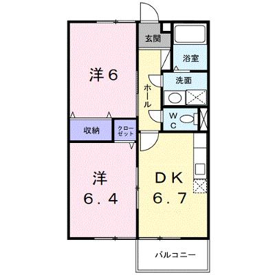 リバティツインⅡ 205【管理NO：1-007002802-02040】 ★家具家電は申し込み後に搬入します★の物件画像