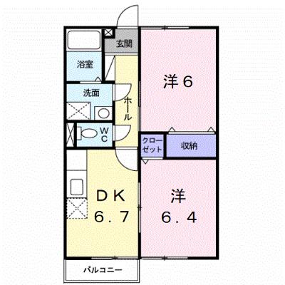 リバティツインⅠ 201【管理NO：1-007002801-02010】 ★家具家電は申し込み後に搬入します★の物件画像