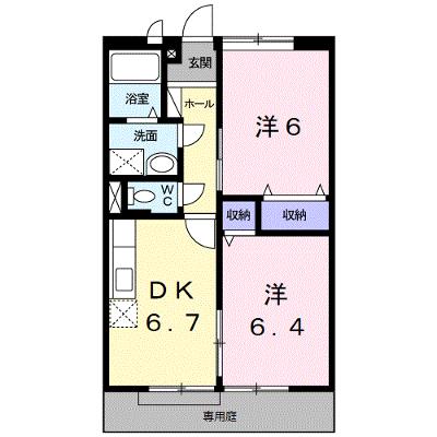 タウニィー２１　Ⅰ 101【管理NO：1-006505801-01010】 ★家具家電は申し込み後に搬入します★の物件画像