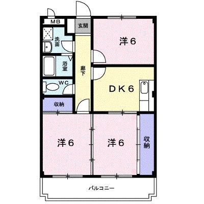 グレース吉田 201【管理NO：1-005451901-02010】 ★家具家電は申し込み後に搬入します★の物件画像