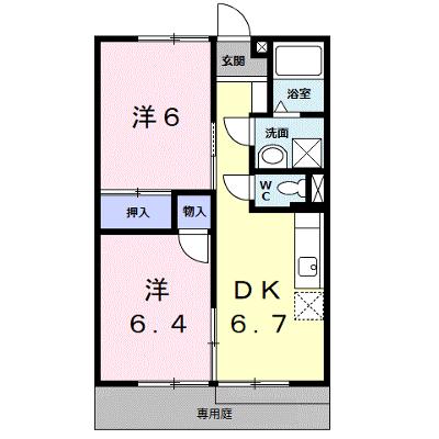 メゾン・エトワ－ルⅠ 106【管理NO：1-005406501-01050】 ★家具家電は申し込み後に搬入します★の物件画像
