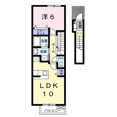 こうやリバーサイドヒルズⅠ番館 202【管理NO：1-013231501-02020】 ★家具家電は申し込み後に搬入します 2026年08月中旬入居可能の物件画像