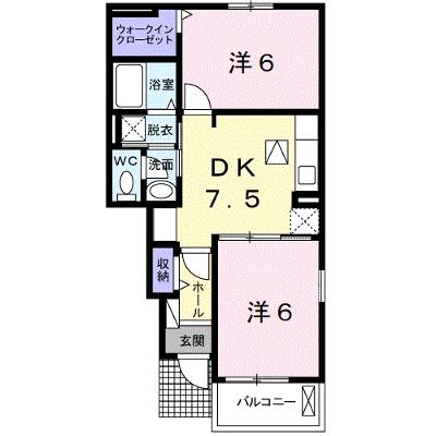 ヴェルデⅡ 103【管理NO：1-021664702-01030】 ★家具家電は申し込み後に搬入しますの物件画像