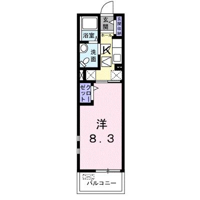 フライハイト 107【管理NO：1-019143101-01060】 ★家具家電は申し込み後に搬入します★の物件画像