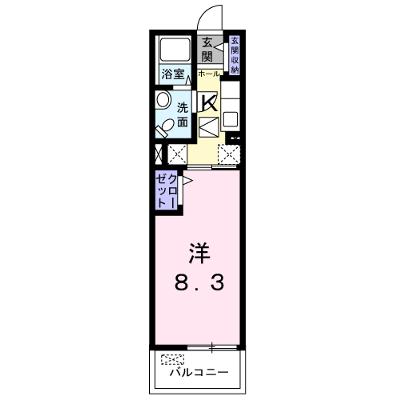 フライハイト 102【管理NO：1-019143101-01020】 ★家具家電は申し込み後に搬入します★の物件画像