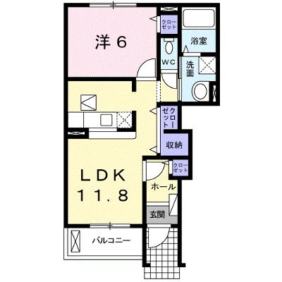 シャンペトル 103【管理NO：1-016397501-01030】 ★家具家電は申し込み後に搬入します 2026年07月下旬入居可能の物件画像