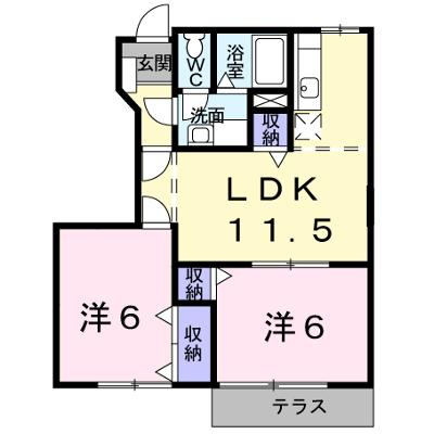 ソレア－ドフジサキⅡ 102【管理NO：1-011938402-01020】 ★家具家電は申し込み後に搬入しますの物件画像