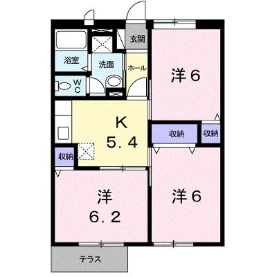 アルカディアⅡ 101【管理NO：1-007282202-01010】 2026年07月中旬入居可能の物件画像