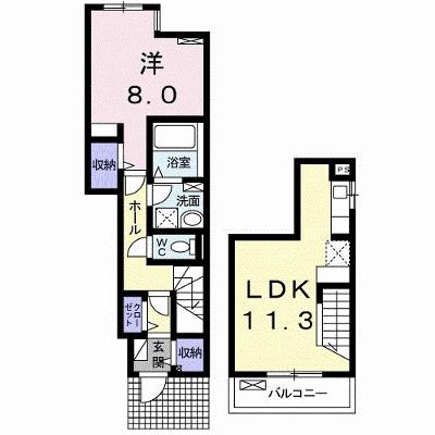 コロレ　西新町 102【管理NO：1-024020101-01020】 ★家具家電は申し込み後に搬入します★ ★2026年11月中旬入居可能★の物件画像