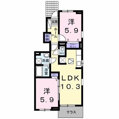 ＴＪハウス 101【管理NO：1-022699001-01010】 ★家具家電は申し込み後に搬入します★の物件画像