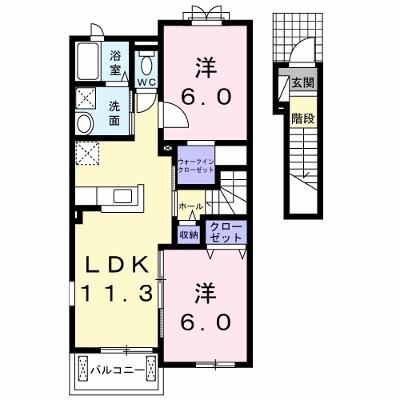 グリーンビレッジ 205【管理NO：1-019616701-02040】 ★家具家電は申し込み後に搬入します★の物件画像