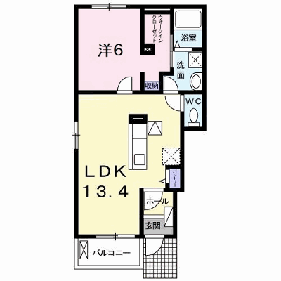 アクア・アルテＢ 101【管理NO：1-019455402-01010】 ★家具家電は申し込み後に搬入します★の物件画像