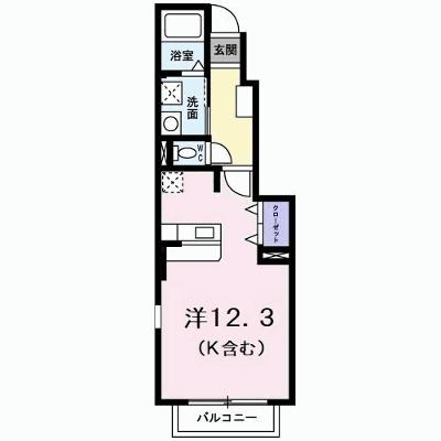 プレ・ガール・シェトワ　Ⅰ 103【管理NO：1-016138801-01030】 ★家具家電は申し込み後に搬入します★の物件画像