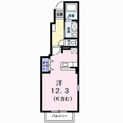 プレ・ガール・シェトワ　Ⅰ 101【管理NO：1-016138801-01010】 ★家具家電は申し込み後に搬入します★の物件画像