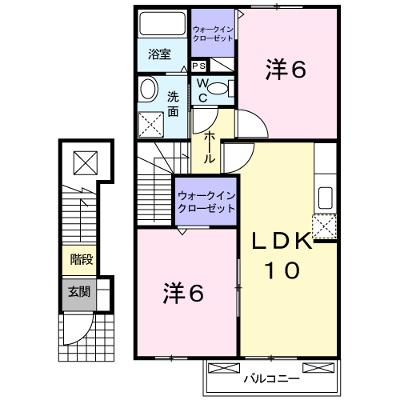 グリーン　ウイング　Ｅ 202【管理NO：1-015540602-02020】 ★家具家電は申し込み後に搬入します★の物件画像