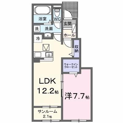 エクラデサージュ見能林Ⅰ 105【管理NO：1-027044201-01040】 ★家具家電は申し込み後に搬入します★の物件画像