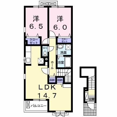 ロータス南島田Ｄ 201【管理NO：1-023262901-02010】の物件画像