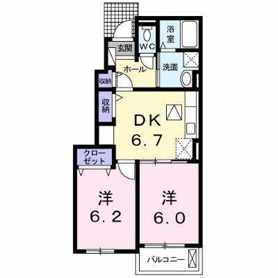 フィールドビーチ羽ノ浦　Ⅰ 102【管理NO：1-021519601-01020】 ★家具家電は申し込み後に搬入します★の物件画像