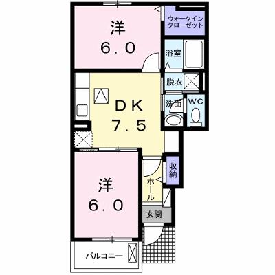 フルール　蘭Ⅱ　Ｂ 105【管理NO：1-021391902-01040】 ★家具家電は申し込み後に搬入しますの物件画像