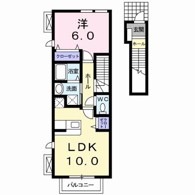 Ｆｅｌｉｃｉｔｙ　Ａ 202【管理NO：1-017514801-02020】 ★家具家電は申し込み後に搬入します★の物件画像