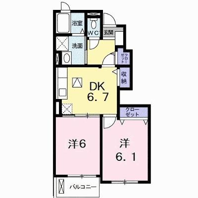 リブ・グリーン 103【管理NO：1-015298101-01030】 ★家具家電は申し込み後に搬入します★の物件画像