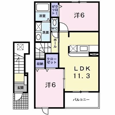 アプリコット・サン　Ａ 202【管理NO：1-013620801-02020】 ★家具家電は申し込み後に搬入します★の物件画像