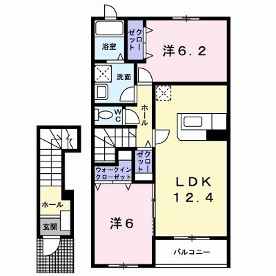 メゾン・ラ・フォンテーヌ 202【管理NO：1-013542301-02020】 ★家具家電は申し込み後に搬入します★の物件画像