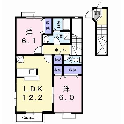 ラフィナート　エスパシオ　Ａ 203【管理NO：1-011829501-02030】 ★家具家電は申し込み後に搬入します 2026年07月中旬入居可能の物件画像