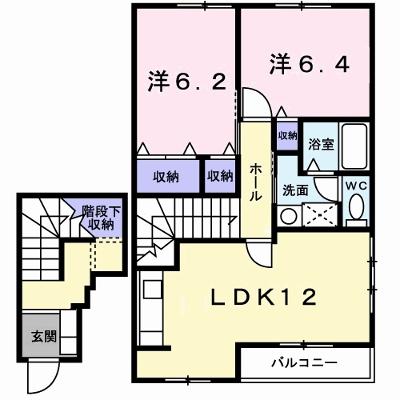 サンシェール　Ａ 203【管理NO：1-011538901-02030】 ★家具家電は申し込み後に搬入します★の物件画像