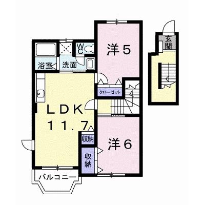 ソレイユ・ルヴァンＡ 205【管理NO：1-010617401-02040】 ★家具家電は申し込み後に搬入します★の物件画像