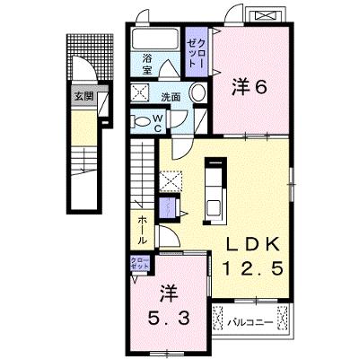 サンロイヤルＢ 201【管理NO：1-022807502-02010】 ★家具家電は申し込み後に搬入しますの物件画像