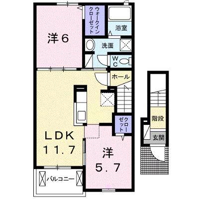 アルバーダⅠ 202【管理NO：1-021053801-02020】 ★家具家電は申し込み後に搬入しますの物件画像
